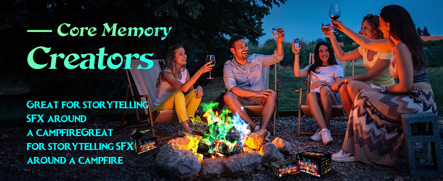 Fire Color Changing Packets