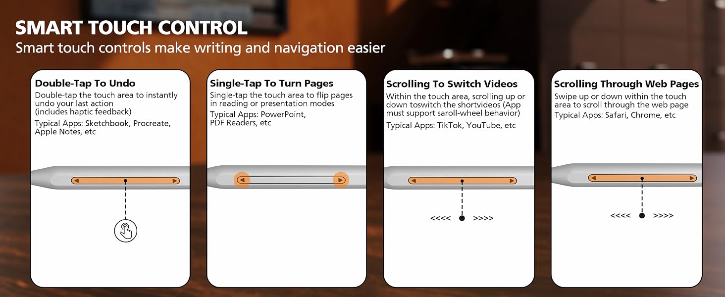 Smart Touch Control Stylus Pen for ipad