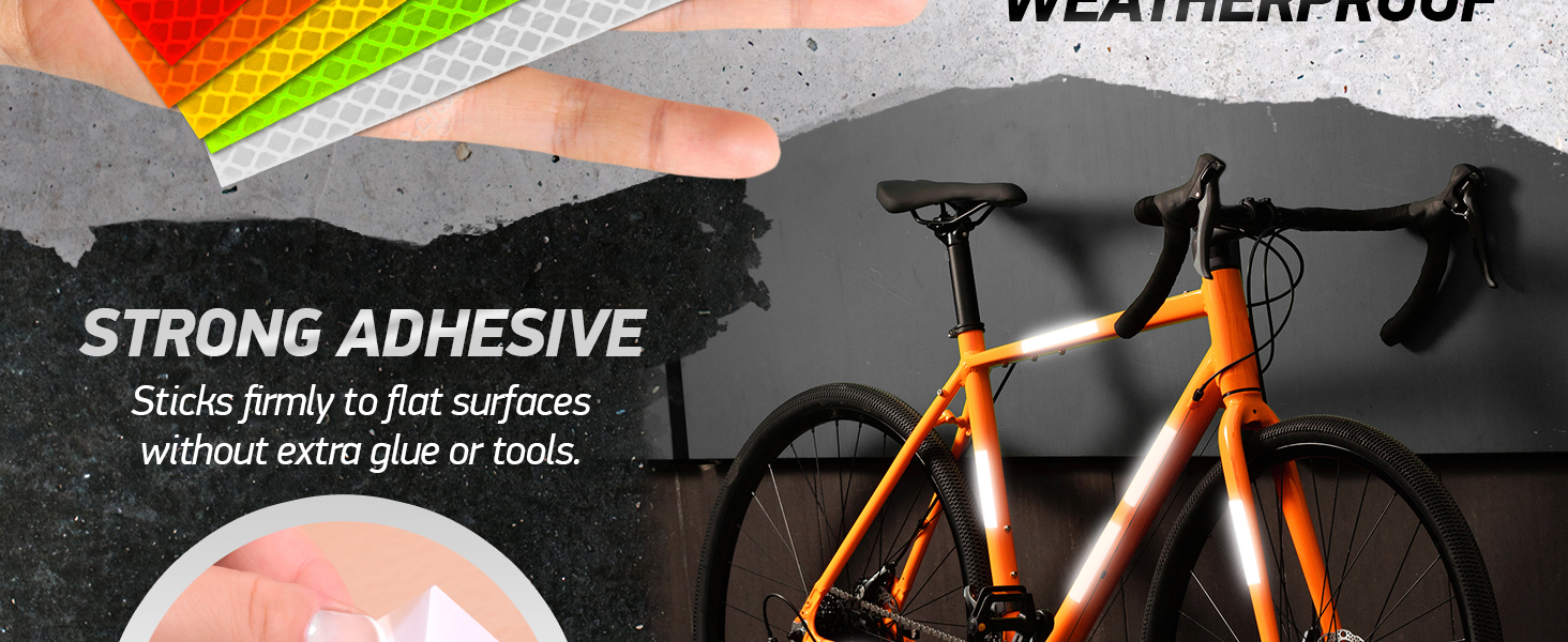 reflective stickers tape mailbox reflectors for helmet vinyl hard hat sticker car motorcycle