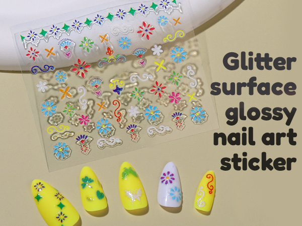 kids nail stickers