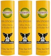 Large Surface Roller Refill for Scotch-Brite 50% Stickier Lint Roller, Works Great On Pet Hair (6...