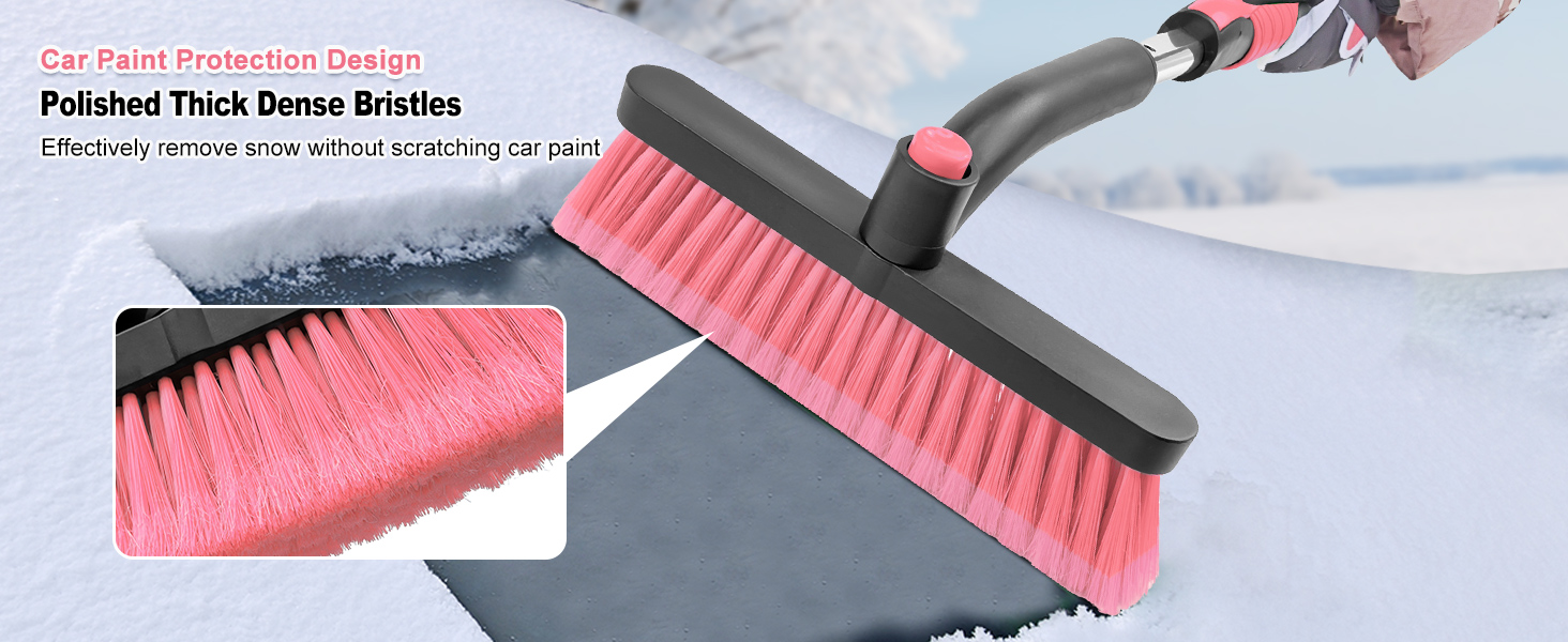 snow brush ice scraper