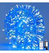 JMEXSUSS 132FT 400 LED Christmas Lights Outdoor Waterproof 8 Modes Indoor String Lights for Outsi...