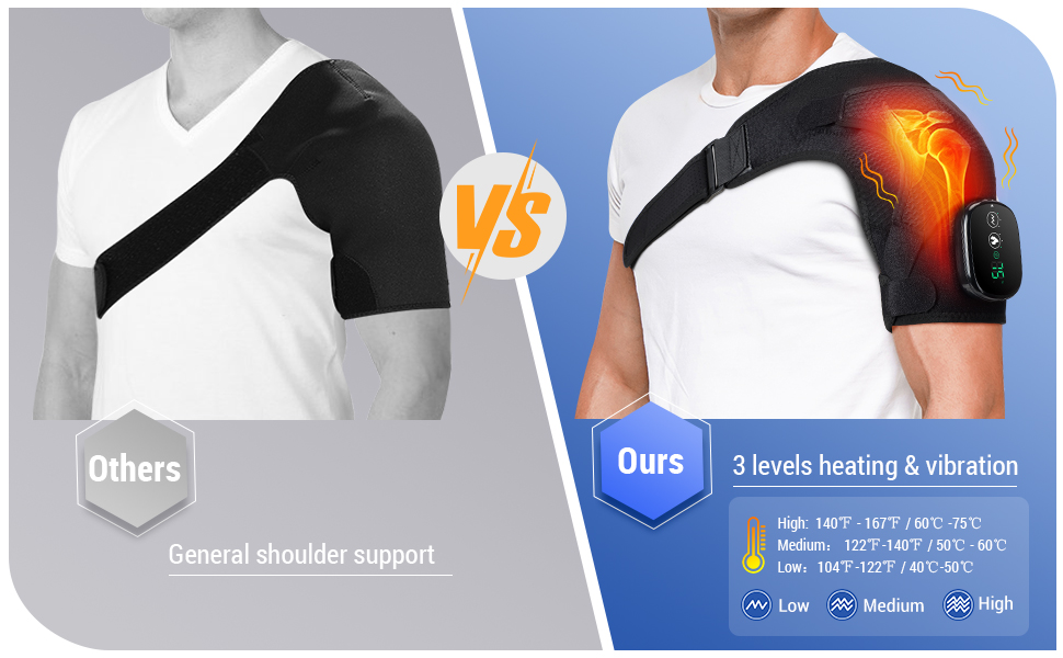 heated shoulder brace
