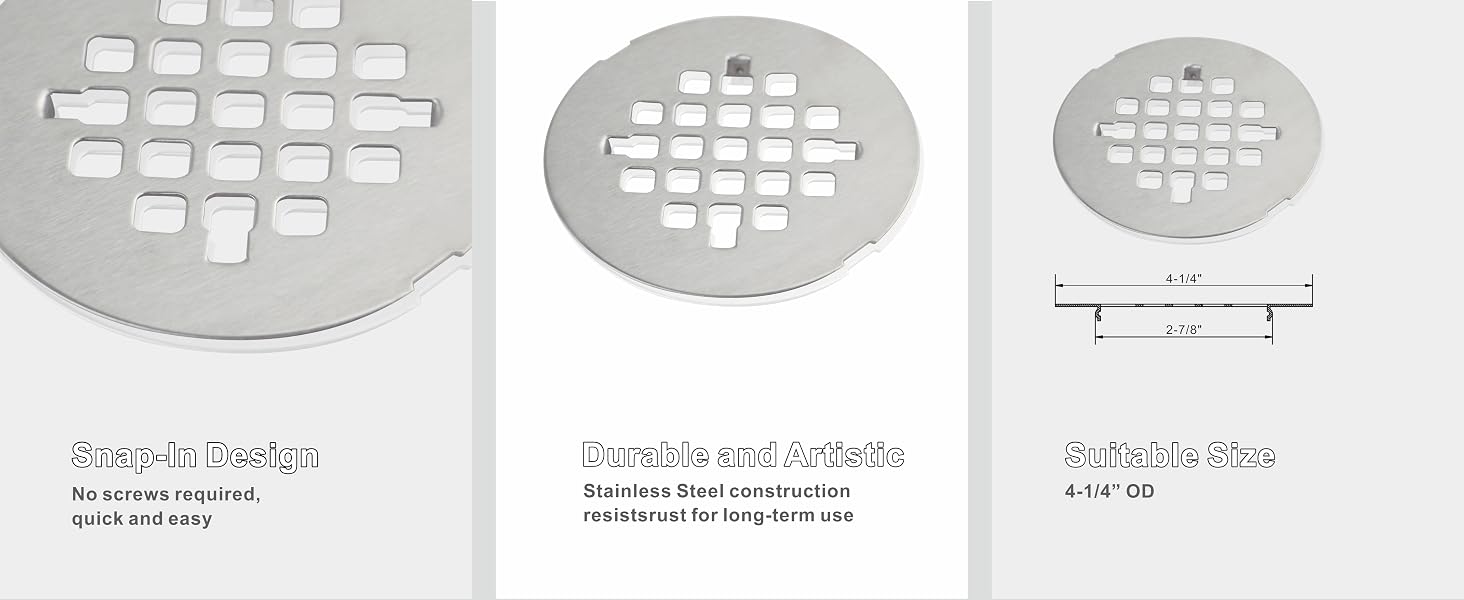 shower drain cover