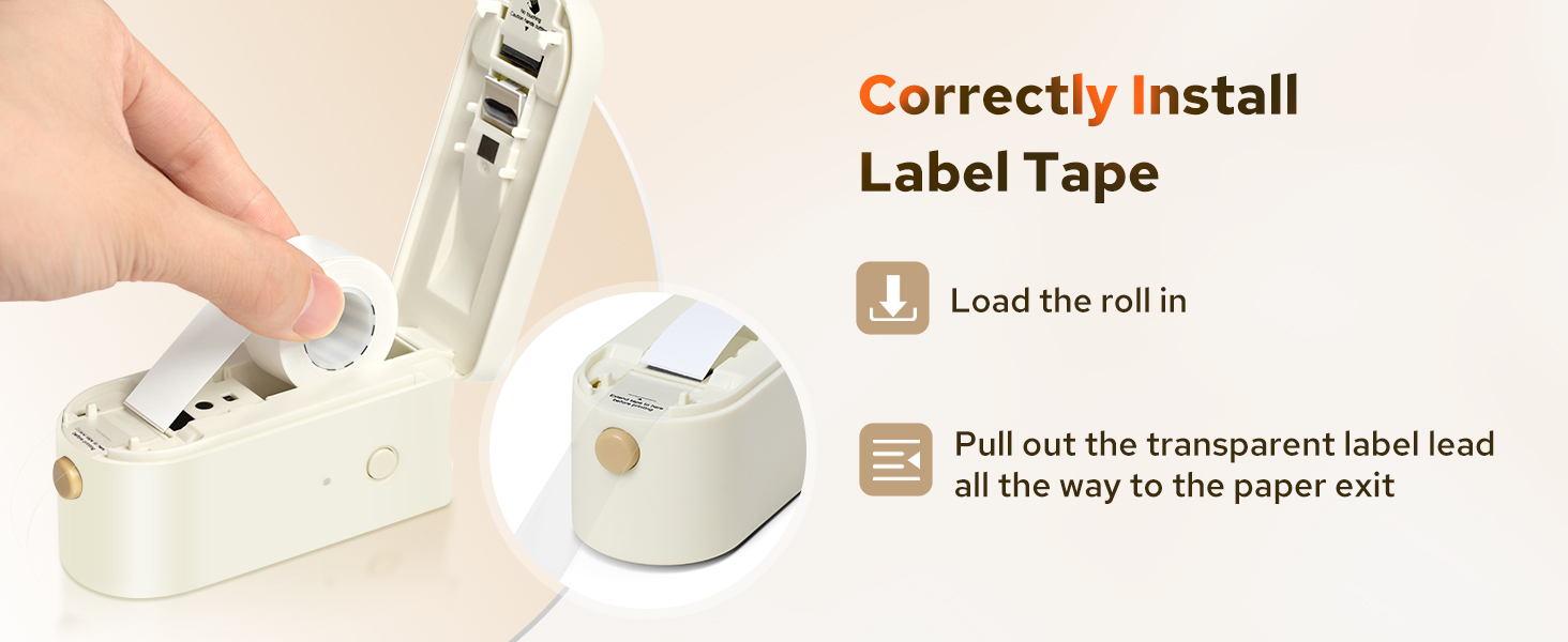 makeid l1 label maker machine tape mini small