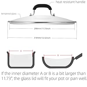 tempered glass lid