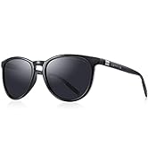 MERRY'S Polarized Sunglasses for Women Men Vintage Retro Classic Round Frame Aluminum Legs S8288 ...
