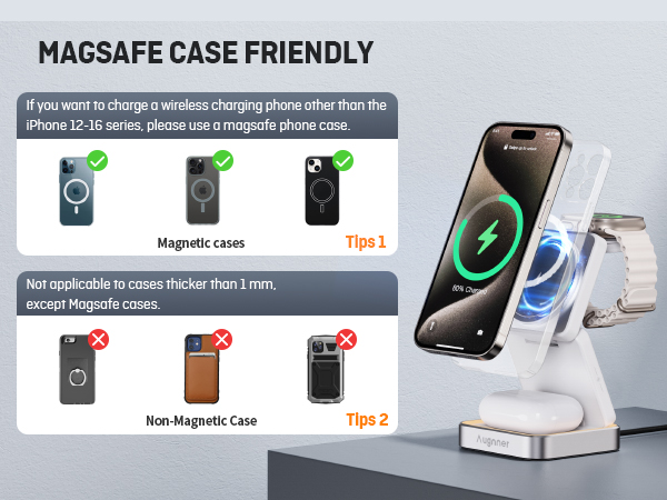 white-wireless charger