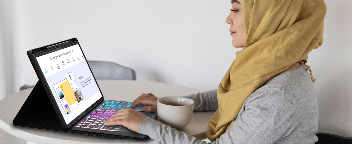 Lenovo Idea Tab Pro 12.7 Inch case keyboard