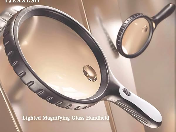 Large Magnifying Glass with Light