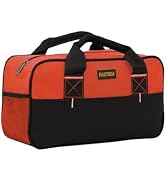 FASTECH 14 Inch Tool Bag, Small Wide Mouth Tool Tote Bag, Waterproof Tool Organizer Bag, Electric...