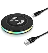 15W Samsung Wireless Charger Fast Charging for Samsung Galaxy S24 S23 Ultra S22+ S21 S20 FE S10 S...