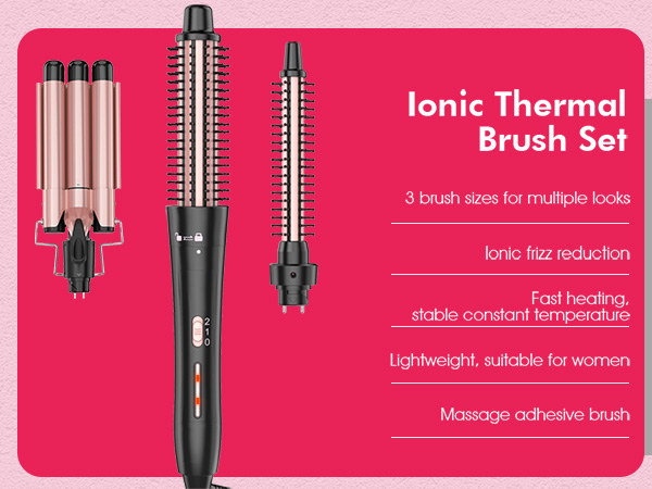 curling brush set