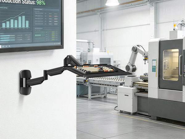 extra long keyboard wall mount