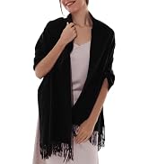 RIIQIICHY Women's Scarf Pashmina Shawls and Wraps for Evening Dress Bridesmaid Wedding Bridal Win...