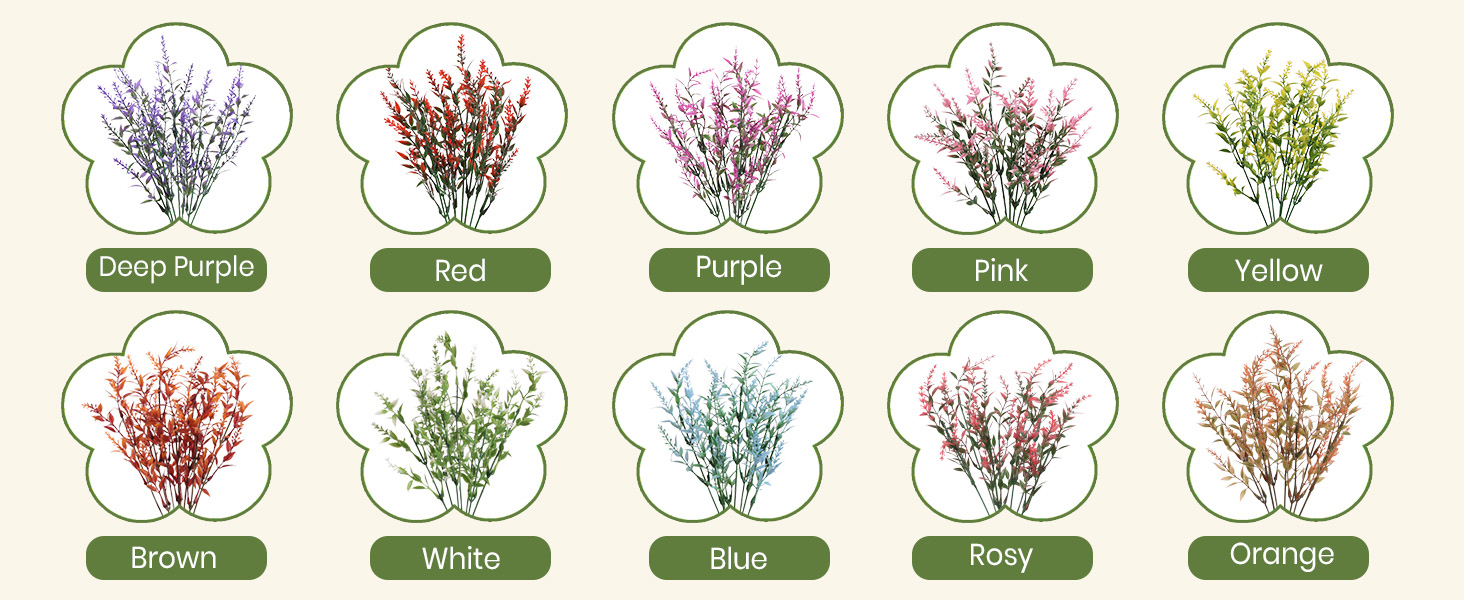 artificial flowers for outdoors
