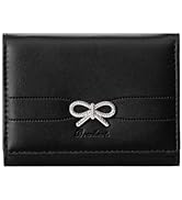 Sunwel Fashion Wallets Girls Cute Coquette Bow Small Wallet Aesthetic Card Holder ID Window Purse...