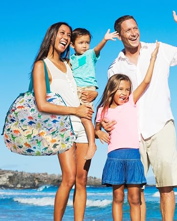 mesh beach bag for sand toys