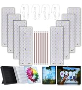 8pcs Lithophane Led Backlight Board Kit KC009 KC010 for Bambu Lab H2D/X1/P1P/A1 LED Light Board B...