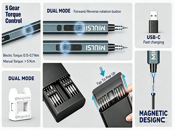 Electric Screwdriver Set