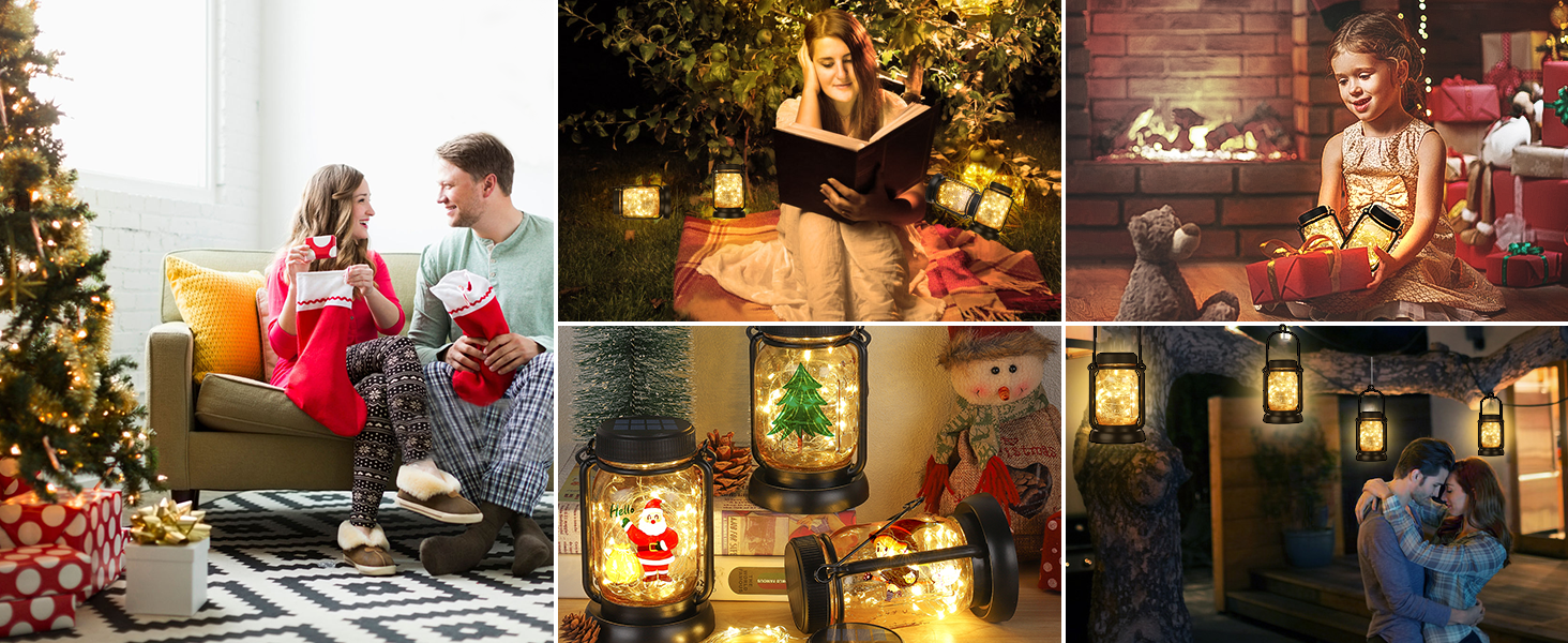 christmas solar lights DIY solar fairy lights