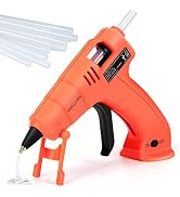 WELLUCK Cordless Hot Glue Gun, USB Rechargeable Wireless Mini Hot Melt Glue Gun with 20 Glue Stic...