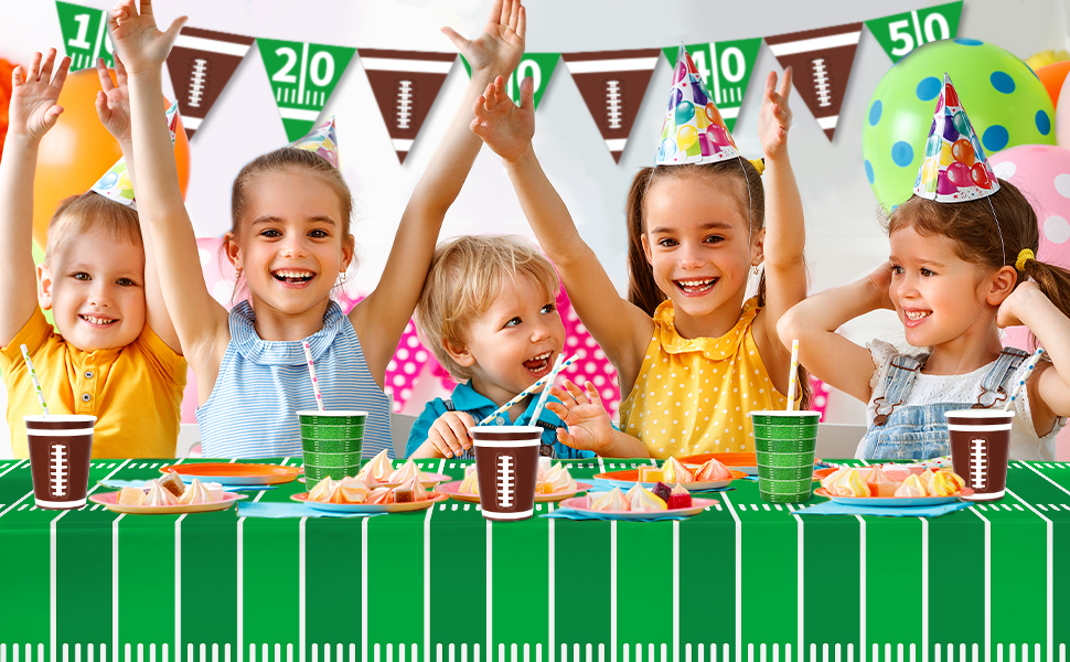 football party decorations