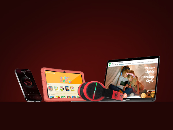 Wireless kids headphones