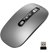 GAMINJA Ai Mouse with Voice Typing & ChatGPT Assistant,Smart Mouse Multi Language Voice to Text R...