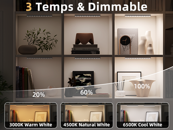 3 Temps & Dimmable