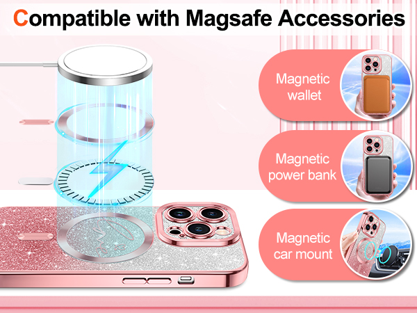 cover iphone 13 pro case magnetic