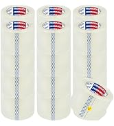 PROMAXCO 3" Heavy Duty Packing Tape, 24 Rolls, Clear, 3" Core, Total 1320Y, Clear, 2.2 mil, 3 inc...