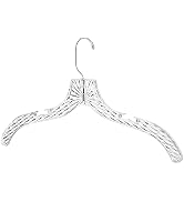 DEILSY Clothes Hangers Plastic Set of 12Pcs Heavy Duty Hangers Dresses, T-Shirts Shirt Hangers fo...
