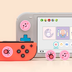 Kirby switch thumb grips
