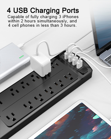 power strip surge protector