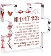 Thank You Gifts Difference Maker Gifts for Leader Boss Staff Employee Best Mom Mentor Coach Manag...