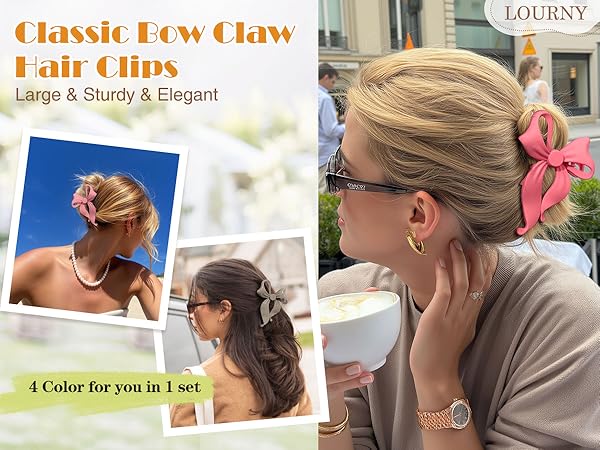PINK CLAW CLIPS