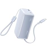 EF ECOFLOW Rapid 45W Power Bank 10000mAh Portable Charger with Built-in USB C 2.3ft Cable and USB...