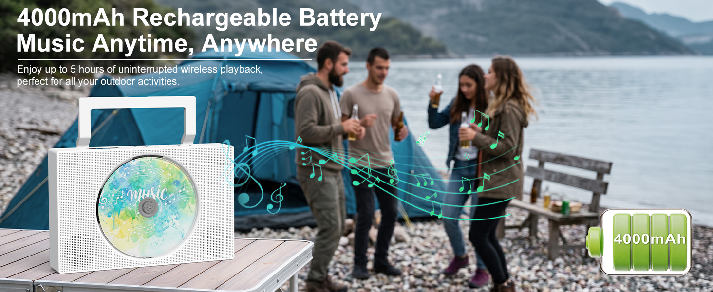 Rechargeable CD Player