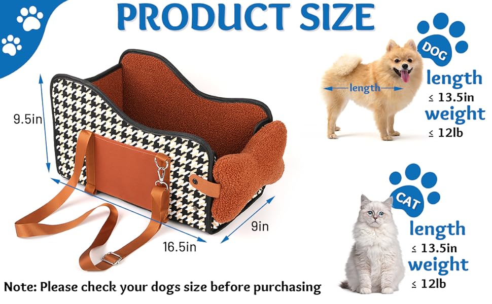 center console dog car seat