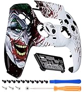 eXtremeRate Luna Redesigned Clown Hahaha Front Shell Touchpad Compatible with ps5 Controller BDM-...