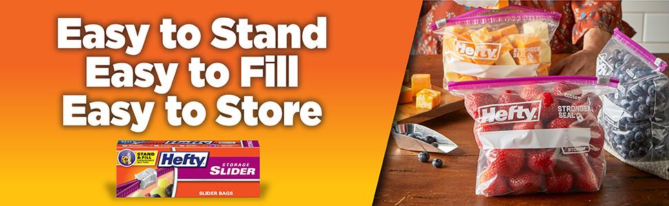 Hefty Slider Storage Bags
