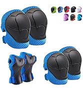 Knee Pads for Kids Kneepads and Elbow Pads Toddler Protective Gear Set Kids Elbow Pads and Knee P...