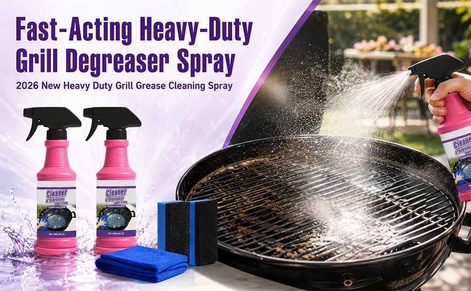 heavy duty grill cleaner