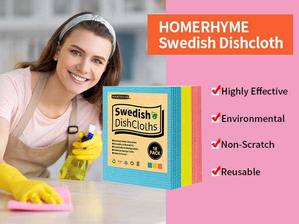 Swedish Sponge Dishcloths