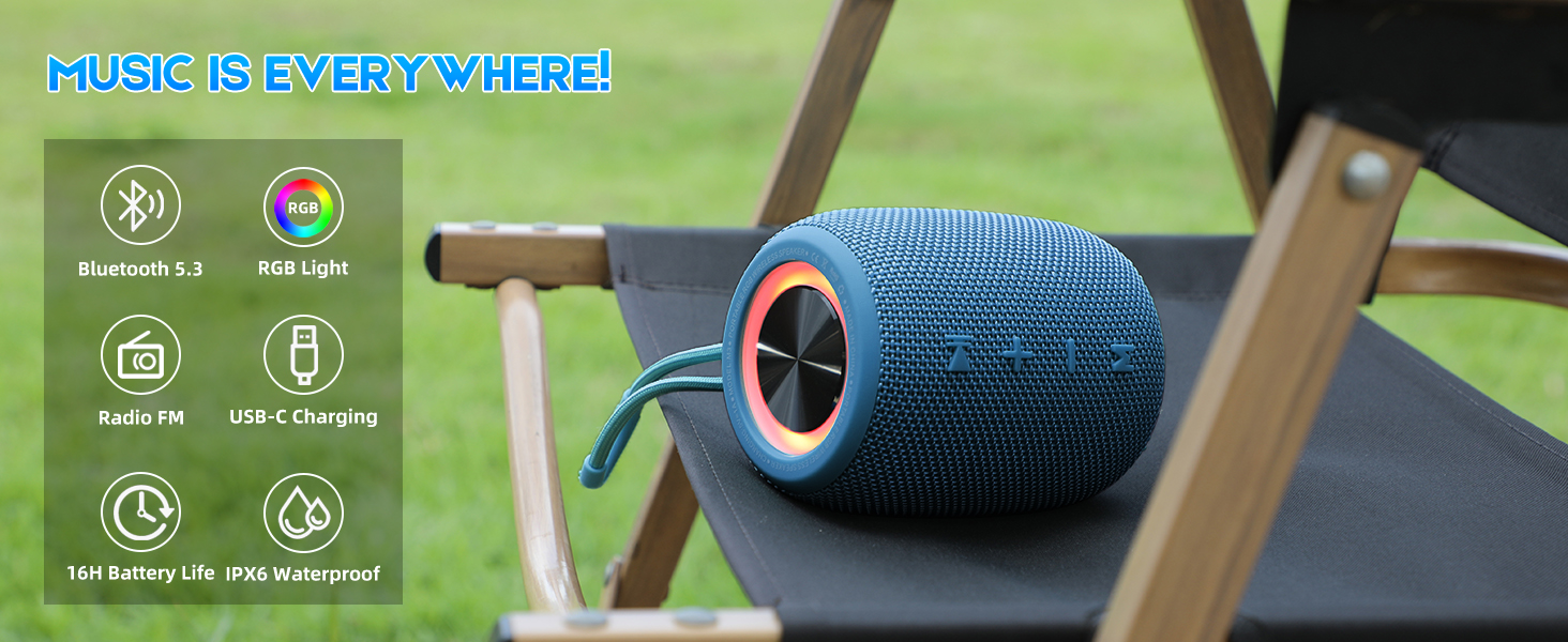 Portable Bluetooth Speakers Wireless