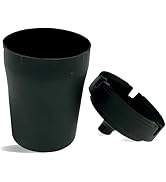 Large JUMBO Car Smokeless Ashtray with Lid – Fits SUV and Truck Cup Holders – Durable Plastic, Sm...