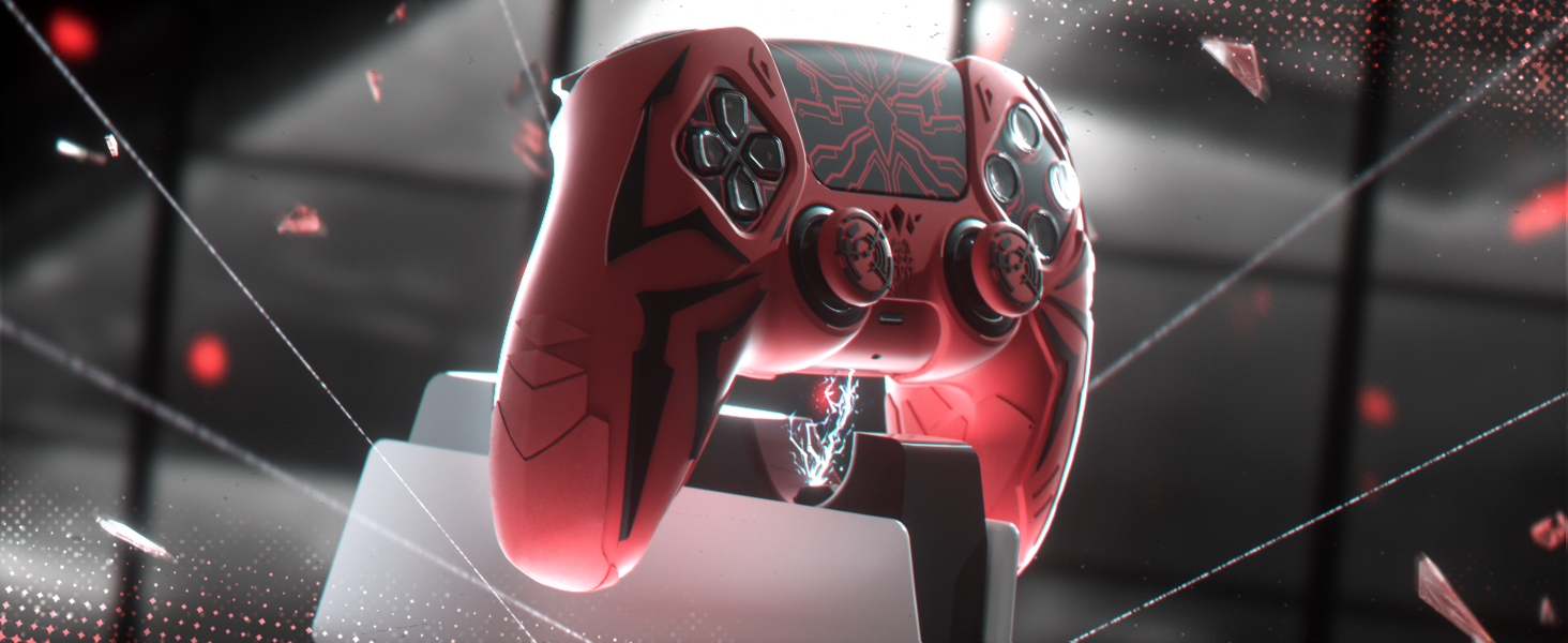 PlayVital Cyber Spider Design Edition Silicone Cover