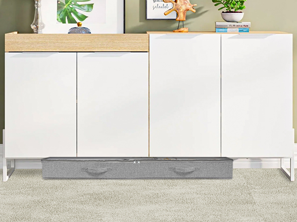 Under the cabinet